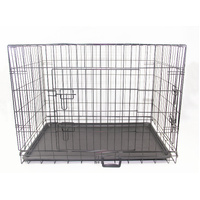 30' Portable Foldable Dog Cat Rabbit Collapsible Crate Pet Cage with Cover