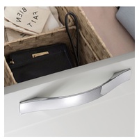 96mm Brushed Silver Furniture Kitchen Bathroom Cabinet Handles Drawer Bar Handle Pull Knob