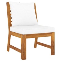 3 Piece Garden Lounge Set with Cushion Solid Acacia Wood