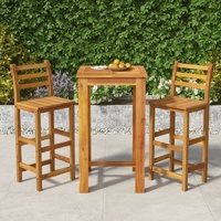 Garden Dining Set Solid Wood Acacia