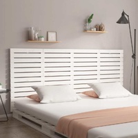 Wall Headboard Solid Wood Pine