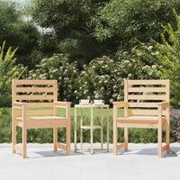 Garden Chairs 2 pcs Solid Wood Pine