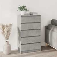 Drawer Cabinet 60x36x103 cm Engineered Wood