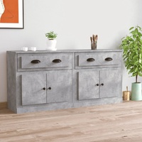 Sideboards 2 pcs Engineered Wood