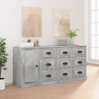 Sideboards 3 pcs Engineered Wood