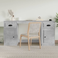Desk with Cabinet Engineered Wood