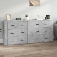 Sideboards 2 pcs Engineered Wood