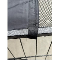 80 cm Heavy Duty Pet Dog Puppy Cat Rabbit Exercise Playpen Fence With Cover