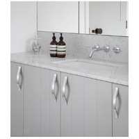 96mm Brushed Silver Furniture Kitchen Bathroom Cabinet Handles Drawer Bar Handle Pull Knob