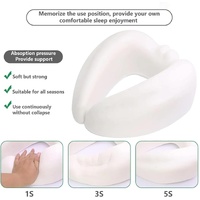 Neck Pillow for Travel Memory Foam Comfortable Breathable Soft U-Shaped