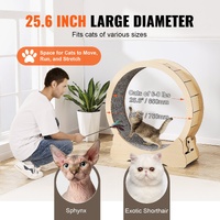 VEVOR Cat Exercise Wheel Large Cat Treadmill Wheel for Indoor Cats 29.5 inch