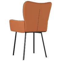 Dining Chairs 2 pcs Black Fabric and Faux Leather