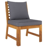 3 Piece Garden Lounge Set with Cushion Solid Acacia Wood