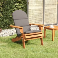 Garden Adirondack Chairs 2 pcs Solid Acacia Wood
