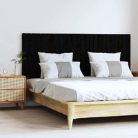 Wall Headboard Solid Wood Pine