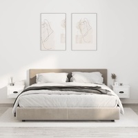 Wall-mounted Bedside Cabinet 41.5x36x28cm