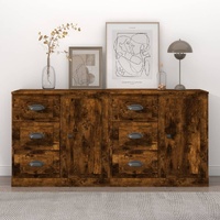 Sideboards 2 pcs Engineered Wood