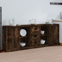 Sideboards 3 pcs Engineered Wood