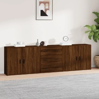 Sideboards 3 pcs Engineered Wood