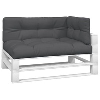 Pallet Cushions 3 pcs Anthracite Fabric