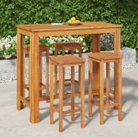 Garden Dining Set Solid Wood Acacia