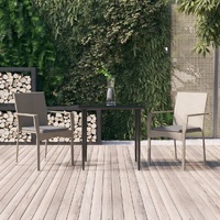 Garden Dining Set with Cushions Poly Rattan