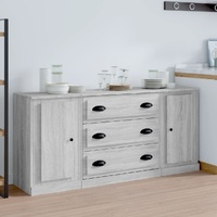 Sideboards 3 pcs Engineered Wood