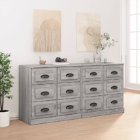 Sideboards 2 pcs Engineered Wood
