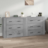 Sideboards 2 pcs Engineered Wood