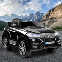 Kids Electric Ride On Car SUV BMW-Inspired X5 Toy Cars Remote 6V Black