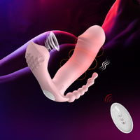  Wearable Dildo Vibrator Stimulator Pink