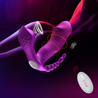  Wearable Dildo Vibrator Stimulator Purple