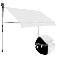 Manual Retractable Awning with LED