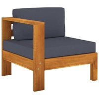 Garden Sofa Bench with Cushions Solid Acacia Wood