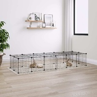 Pet Cage Black 35 by 35 cm Steel Rabbit Hutches Range 2