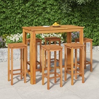 Garden Dining Set Solid Wood Acacia