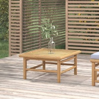 Garden Lounge Set with Cushions Bamboo