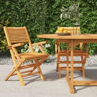 Folding Garden Chairs 47x62x90 cm Solid Wood Teak
