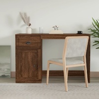 Desk with Drawer 115x50x75 cm Engineered Wood