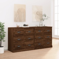 Sideboards 2 pcs Engineered Wood