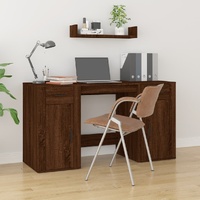 Desk with Cabinet Engineered Wood
