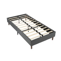 Bed Frame Mattress Foundation (Dark Grey) Äì Double