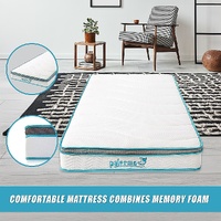 Single 20cm Hybrid Mattress – Memory Foam and Innerspring Support