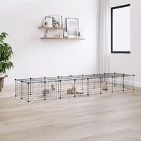 Pet Cage Black 35 by 35 cm Steel Rabbit Hutches Range 2
