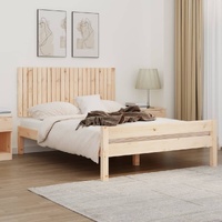 Wall Headboard Solid Wood Pine