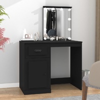 Dressing Table with Mirror Engineered Wood