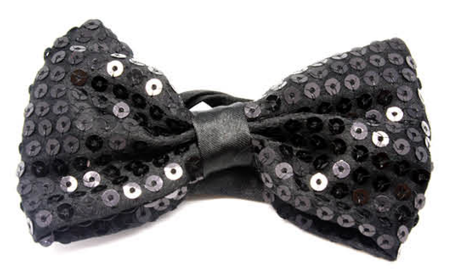 GLITTER SEQUIN BOW TIE Costume Fancy Dress Dance Fancy Shiny Party Bowtie