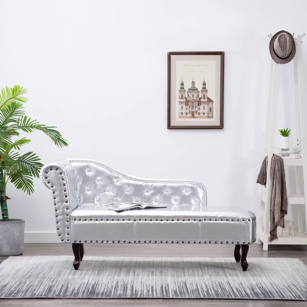 Chaise Longue Faux Leather
