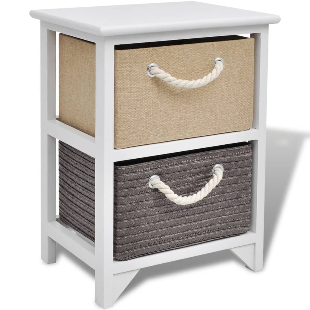 Cruces Bedside Cabinet Wood
