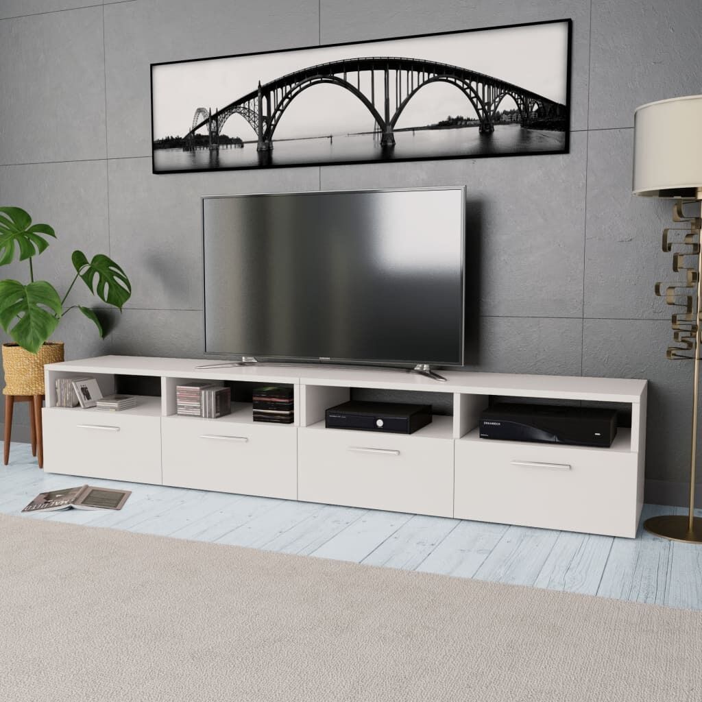 Carlisle TV Cabinets 2 pcs Engineered Wood 95x35x36 cm